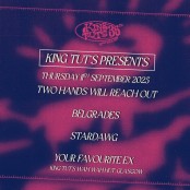 Lineup poster for King Tut's Presents